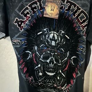 Affliction T-shirt mean
